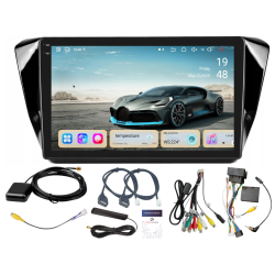 SKODA SUPERB 2015-2019 ANDROID GPS USB WIFI BLUETOOTH CARPLAY ANDROID AUTO 8GB 256GB MODEM SIM QLED